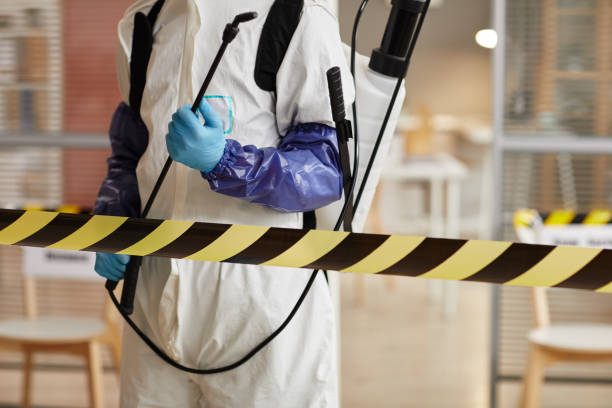 Professional Odor Removal technician working in Howell, NJ